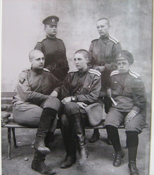 Офицеры женского батальона 
